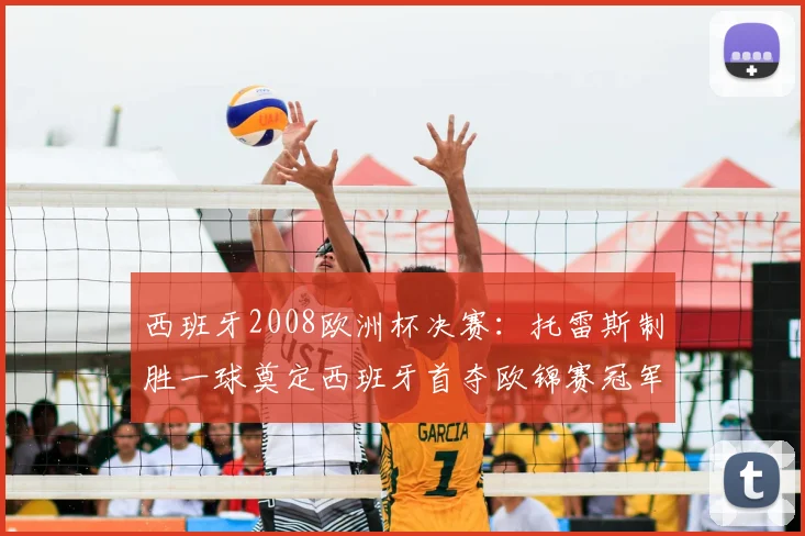 西班牙2008欧洲杯决赛：托雷斯制胜一球奠定西班牙首夺欧锦赛冠军